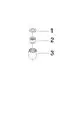 DORNBRACHT Luftsprudler Niederdruck ERSATZTEILE 90230102801 M18xIG Chrom, 90230102801-00 Galeriebild 2